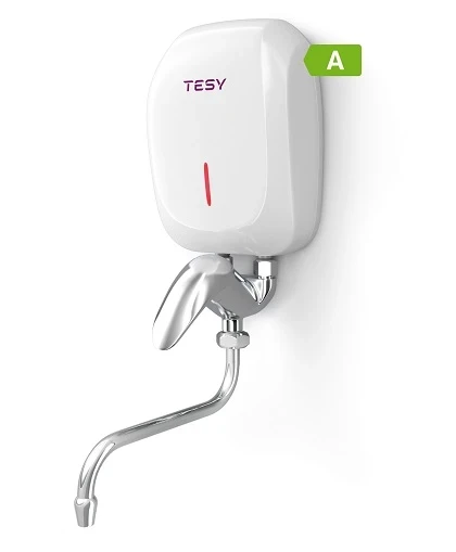 TESY, проточен бойлер 3,5 kW  за мивка, с керамична батерия