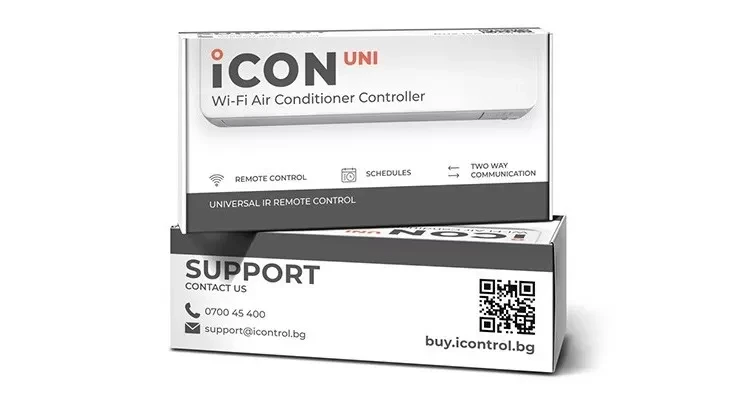 Интелигентно Wi-Fi управление за климатици iCON UNI
