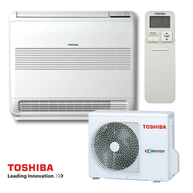 Инверторен климатик Toshiba Bi-flow RAS-B10J2FVG-E1 + RAS-10J2AVSG-E - подов тип
