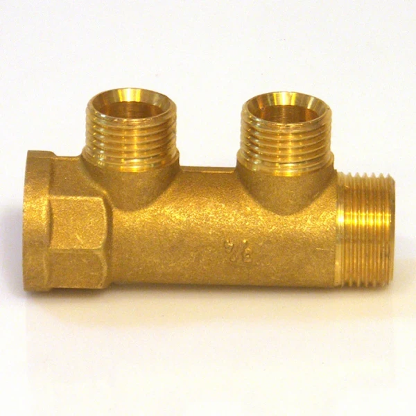 КОЛЕКТОР ЛИНЕЕН MЪЖКИ 3/4" 2X1/2"