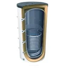 БОЙЛЕР BOSCH ACU HEAT 200 UNO, 200 ЛИТРА, ЕДНА СЕРПЕНТИНА, С МУФА ЗА ЕЛЕКТРОНАГРЕВАТЕЛ, 8 BAR