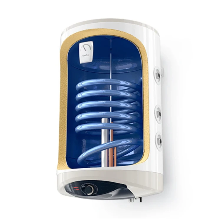 TESY, бойлер Modeco с 1 серпентина 79л, 3 kW, емайл, вертикален, ляв за стена