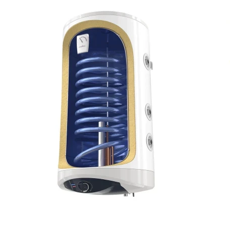 TESY, бойлер Modeco с 1 серпентина 116л, 2kW, емайл, десен, вертикален, за стена