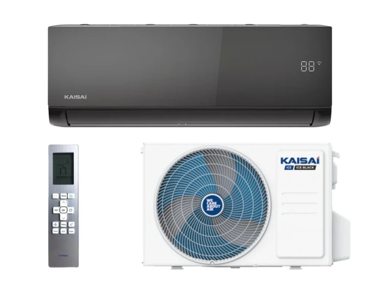 Инверторен климатик KAISAI ICE KLB-09HRHI/KLWB-09HRHO/WiFi - black