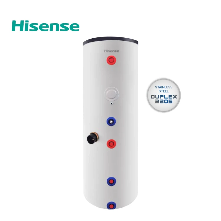 Hisense, неръждаем бойлер 200л с една серпентина @A