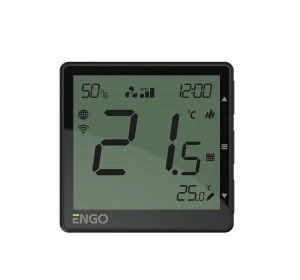 Снимка на ENGO, контролер за вентилаторни конвектори и подово, WiFi,  230V, черен