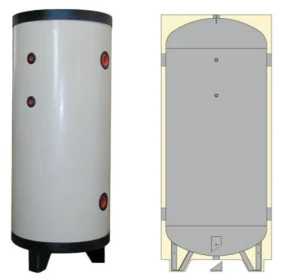 Снимка на БУФЕРЕН СЪД ПОЦИНКОВАН ЗА СТУДЕНА ВОДА С ИЗОЛАЦИЯ МОДЕЛ ZB VT 200 Л.CORDIVARI