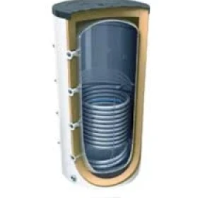 Снимка на БОЙЛЕР BOSCH ACU HEAT 200 UNO, 200 ЛИТРА, ЕДНА СЕРПЕНТИНА, С МУФА ЗА ЕЛЕКТРОНАГРЕВАТЕЛ, 8 BAR