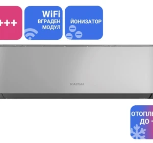 Снимка на Инверторен климатик KAISAI GEO KGE-12GRHI/KGE-12GRHO/WiFi - gray